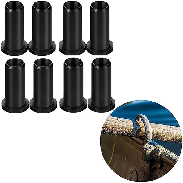 Rianpesn Paddle Lock Manicotto,Remi in Legno Manicotto per Remi in Nylon Portautensili per Barche con Presa Hardware per Barche | Lunga Durata Facile da arrotolare Manicotto per Remi Remi in Legno - 3