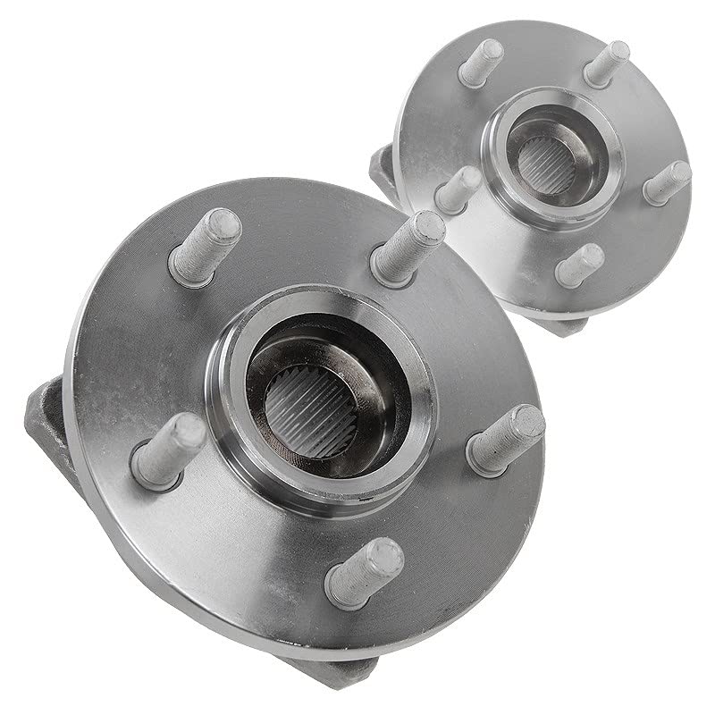 ATEC Germany 2x Juego de cojinetes de cubo de rueda delantero,