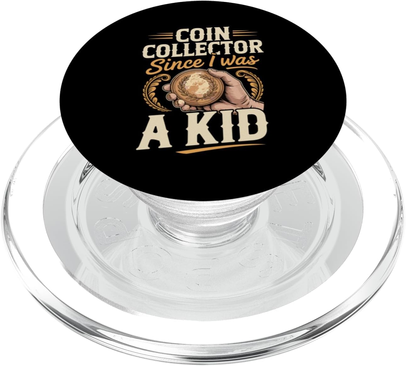 Coin Collection Since I was A Kid Numismatist PopSockets PopGrip for MagSafe
