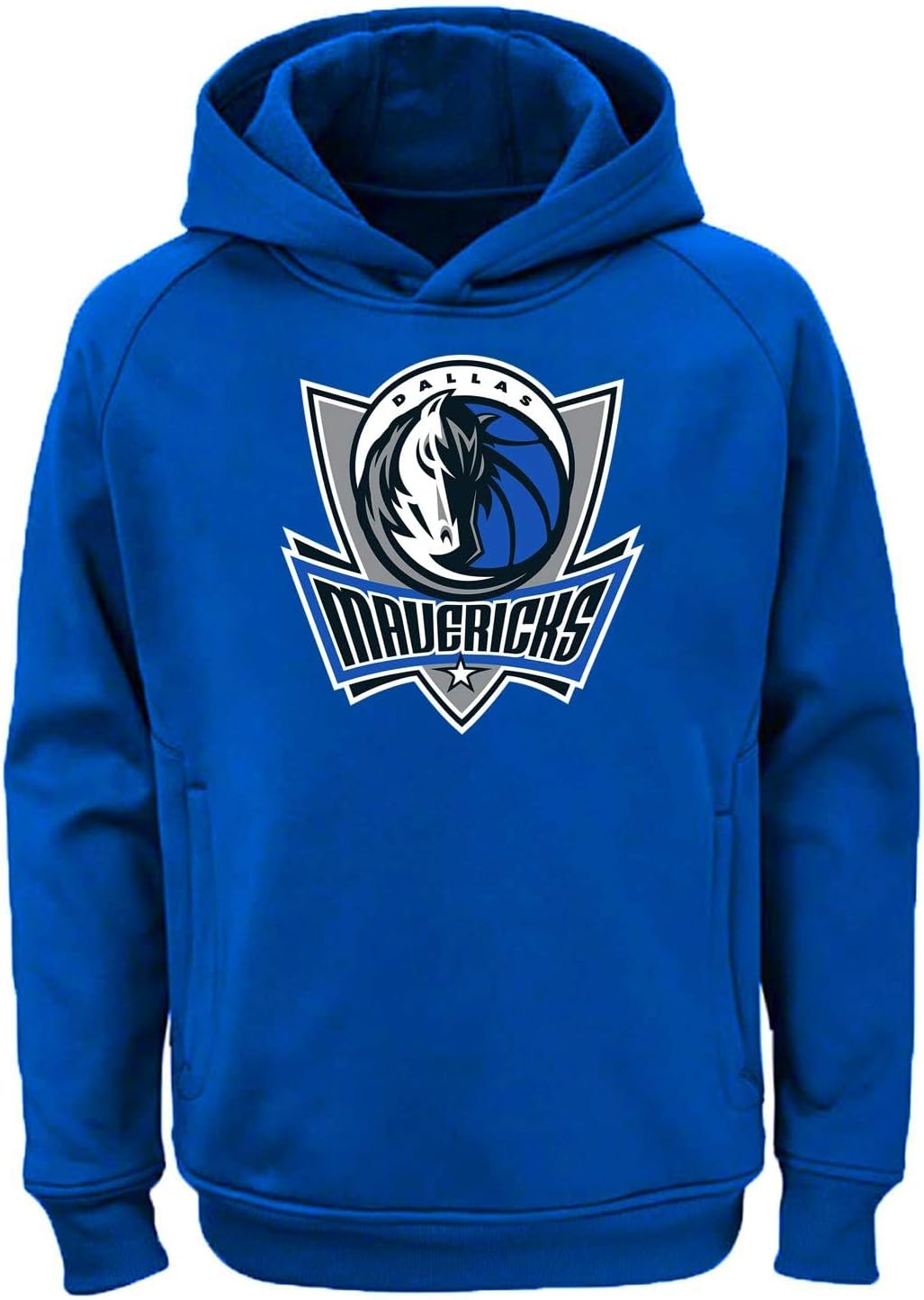 Outerstuff NBA Kids Youth 8-20 Team Color Alternate Polyester Performance Primary Logo Pullover Sweater Sweatshirt Hoodie - Image 2