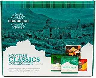 Edinburg Tea & Coffee Scottish Afternoon Tea Selection, 9.3-Ounce (Classics Collection)