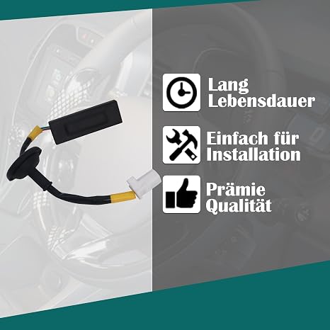 81260-1W220 Black ABS Tailgate Release Switch - Push Button