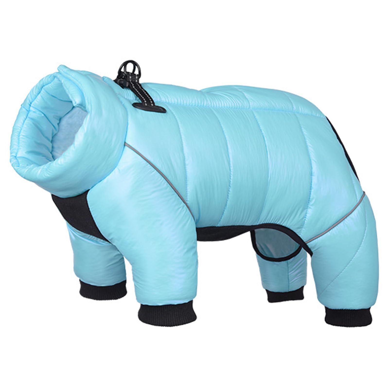 Cappotto Cane Taglia Piccola Cappotto Cane Impermeabile con Strisce Riflettenti Autunno E Inverno Gilet per Cani Antivento E Caldo Cappottino Imbottito per Cane