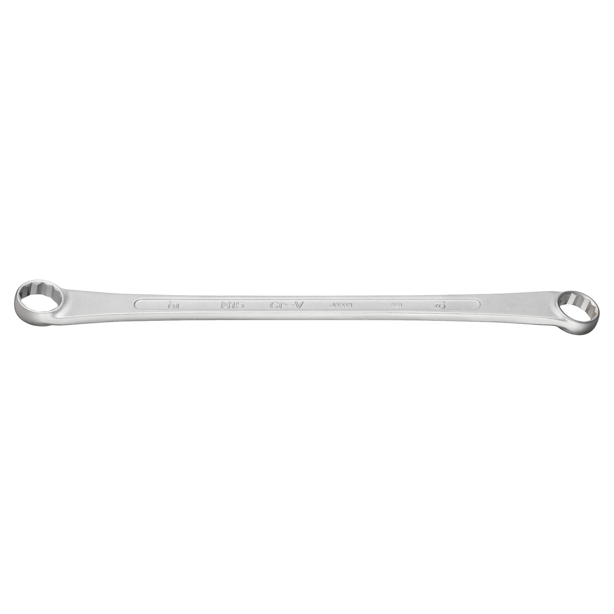 TONE M15-1921 Long Glasses Wrench (15°) Double Side Width 0.7 x 0.8 inches (19 x 21 mm)
