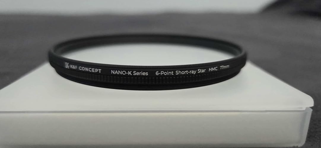 K&F CONCEPT Nano-Klear 77mm Filtri a Stella con Linee Corte,Star Filter 4 Punti Corti con Effetto Stellato Scintillante in Vetro Ottico con 3pcs Panni K&F CONCEPT Nano-Klear 77mm Filtri a Stella con Linee Corte,Star Filter 4 Punti Corti con Effetto Stellato Scintillante in Vetro Ottico con 3pcs Panni