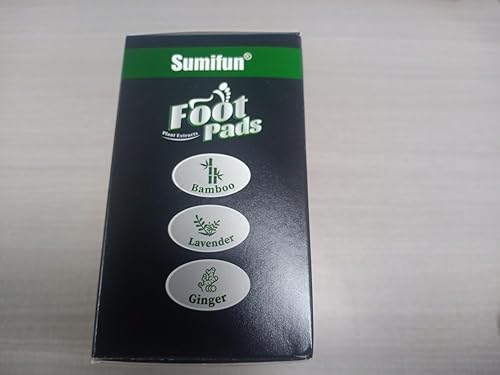 Miniatura 5 de Sumifun Deep Cleansing Foot Pads 30-Count Organic Foot Patches with Ginger, Bamboo Vinegar, Lemon Foot Pads for Stress Relief, Foot Care, Energy