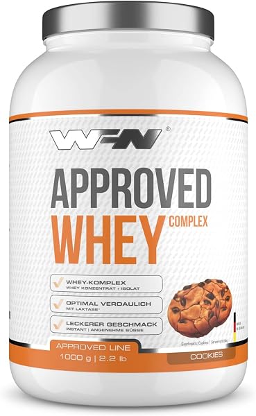WFN Approved Whey Protein Ciasteczka 1kg