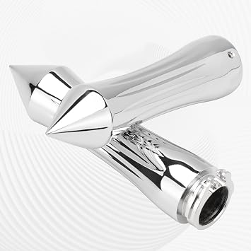 Motorcycle Hand Grips 1 Inch 25MM Handlebar Grip Throttle Non-Slip Universal Compatible with Harley Davidson Dyna Sportster 883 Road King Electra Glide Street Glide