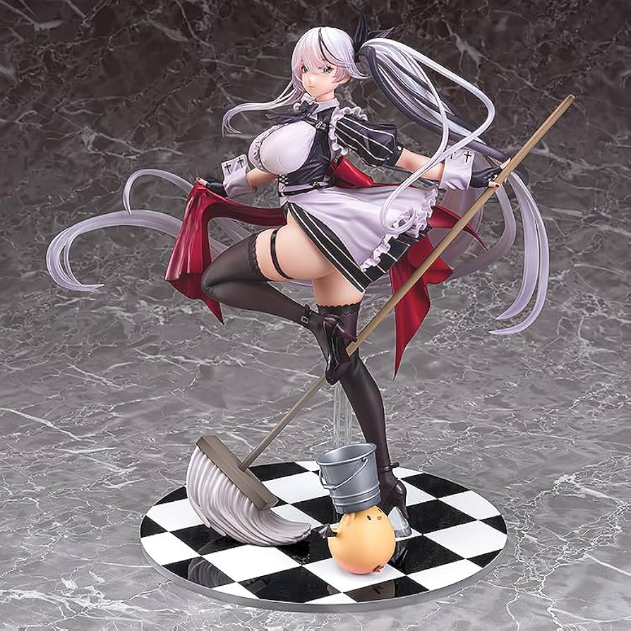 アズールレーン テューリンゲン 月下の大掃除 1/7 完成品フィギュア 61GkLcHlPGL._AC_UF894,