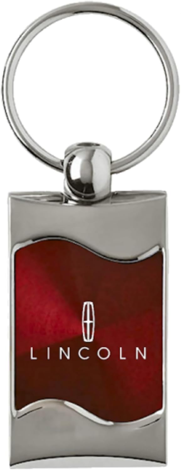 Au-TOMOTIVE GOLD Rectangular Wave Key Ring for Jeep Liberty