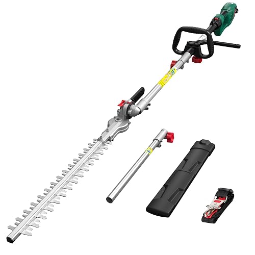 HYCHIKA Taille Haie Telescopique Electrique 900W, Elagueuse sur Perche, Electric