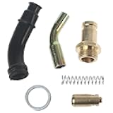 Jynqra Multifunctional KDX125 Compact KDX125 Carburetor Accessories Automatic Wire Damper Metal & Rubber