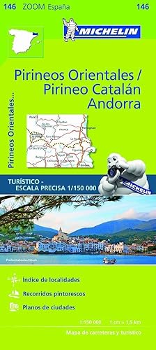 Pirineos Orientales, Pirineo Catalán, Andorra (Michelin Zoom Maps) (Mapas Zoom)