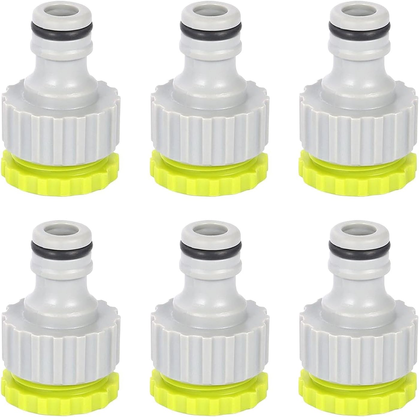 Garden Hose Faucet Connector 6 Pieces Leak-Proof Hose Attachment