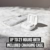 RØDE Wireless Micro - Compact Wireless Microphone set Compatible with Smartphone and Computer, With Charging Box, Two transmitters, One receiver, USB-C, White