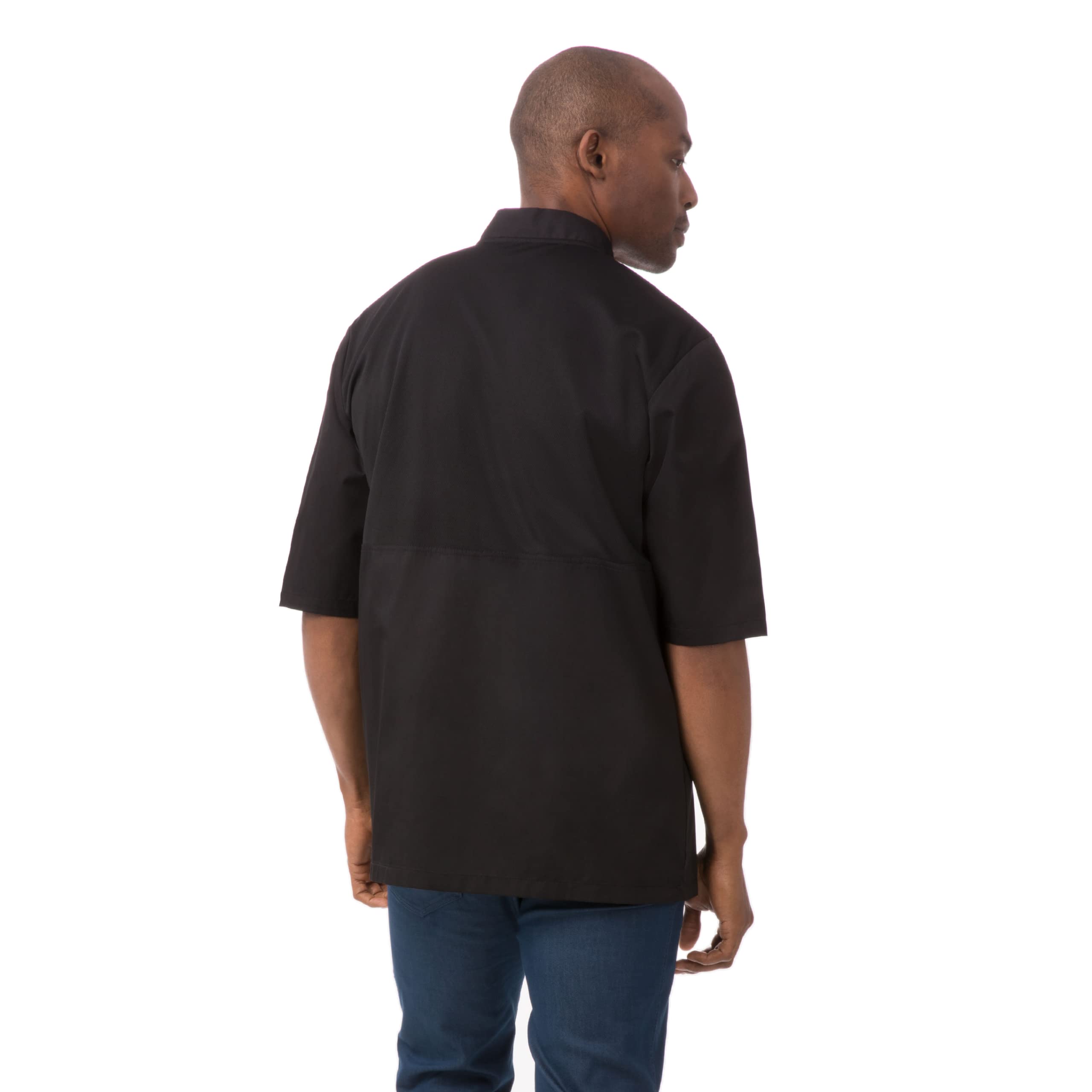 Chef Works B054-XL Montreal Basic Cool Vent Veste XL Noir