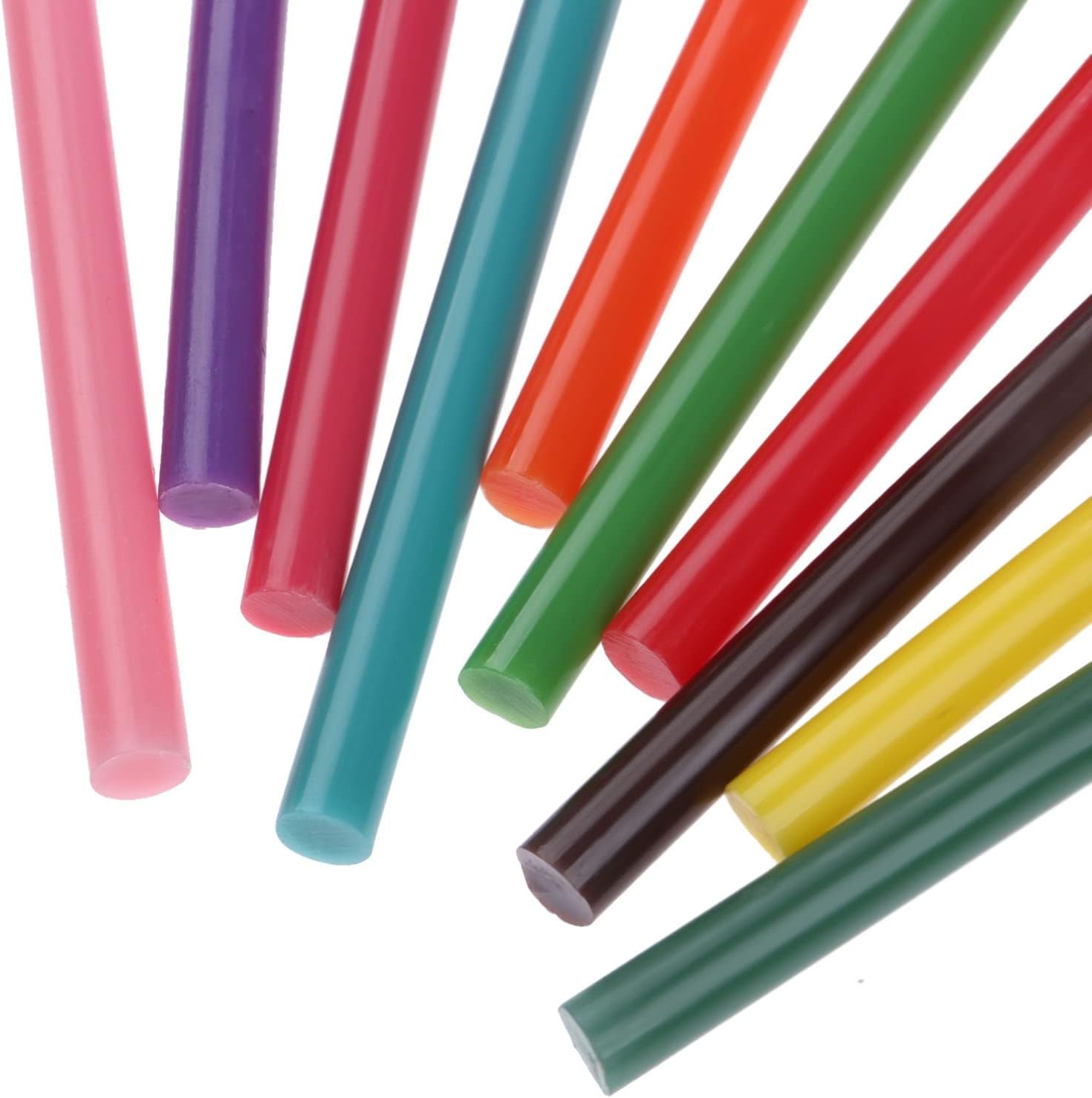 50Pcs 7x100MM DIY Hot Melt Glue Stick Adhesive Colorful For Electric Gun Car Audio Craft Repair Sealing Wax