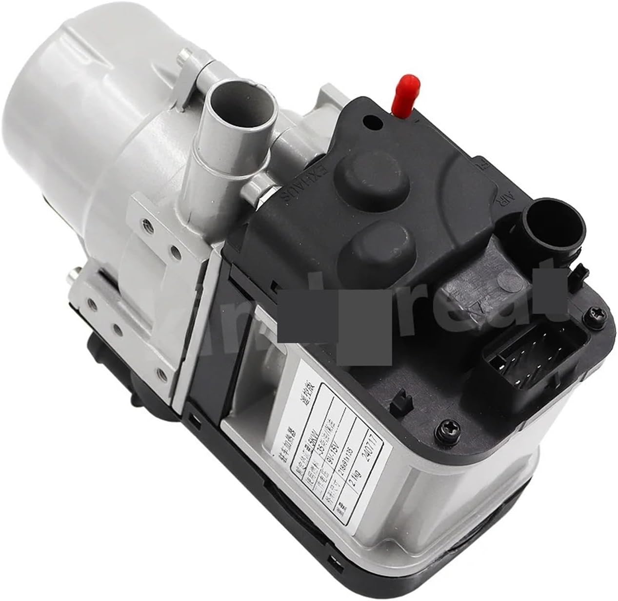 6KW 12V Diesel Dual Mode Preheater Fuel Liquid Heater LCD Switch Parking Heating Device For Trucks Van Car(B)