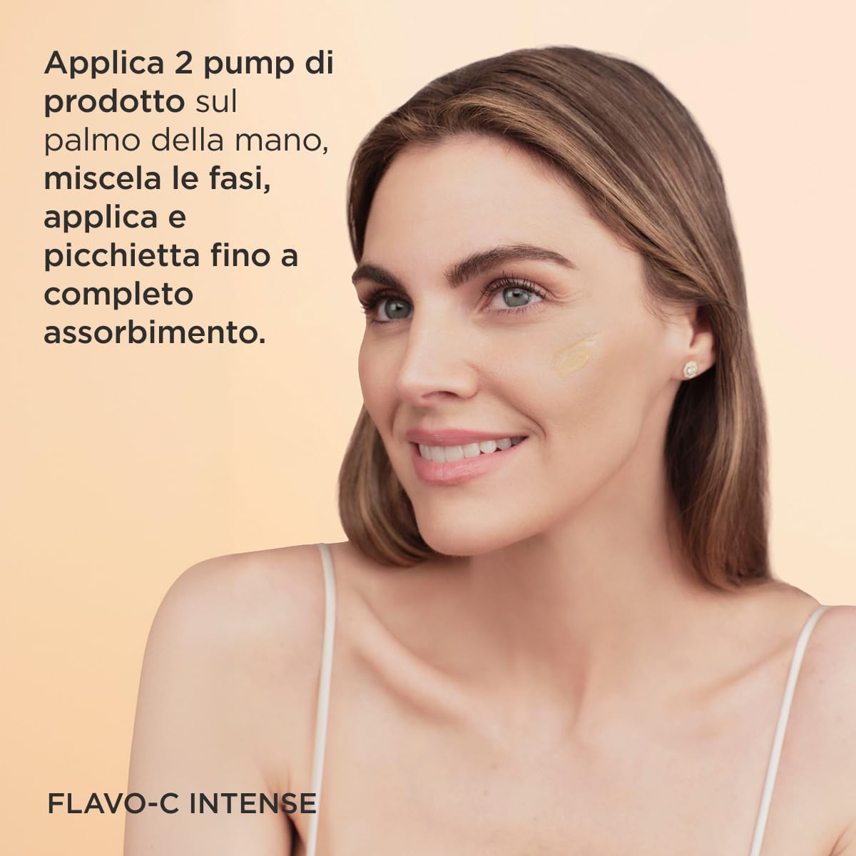 ISDIN Isdinceutics Flavo-C Intense, Siero Antietà Bifasico con il 15% di Vitamina C, Aiuta a Correggere i 9 Segni dell'Invecchiamento, 50 ml