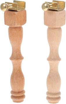 VILLFUL Wooden Embroidery Stand Hooping Station for Cross Stitch with Bracket and Leg
