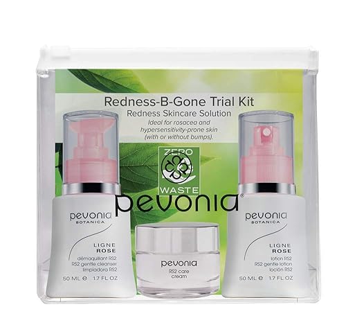 Pevonia Kit de solución para el cuidado de la piel de rosácea (paquete de 1)