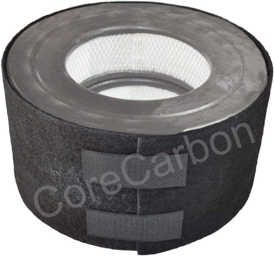 2-Pack Exact Fitment Carbon Pre-Filter Designed to Fit Honeywell 20500 or TWO HRF-D1 (Labeled "D") Air Purifier Round Replacement Filters
