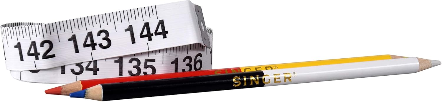 SINGER ProSeries Measure & Mark Pro - Marking Pencils and Tape Measure Set
