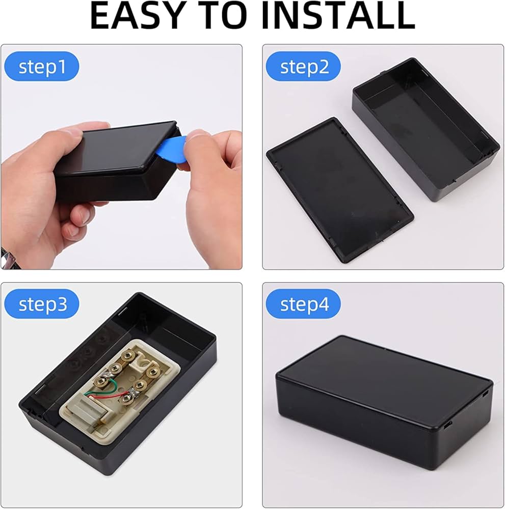 Scatola Di Giunzione Elettrica IP65 - In ABS Impermeabile Per Esterno, Universale Per Cablaggi - Foto 8