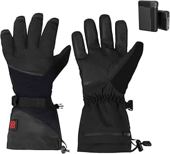 Amazon.co.jp: 電熱グローブ バイク用 電熱手袋 2つ7.4V急速昇温