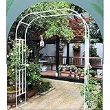 beaty und eleganz hinzufügen: die garten-laube ist auch ideal für die unterstützung von kletterpflanzen und reben für außen, garten und hinterhof, wie rose, clematis, wisteria, hortensiea, geißblatt und so weiter.