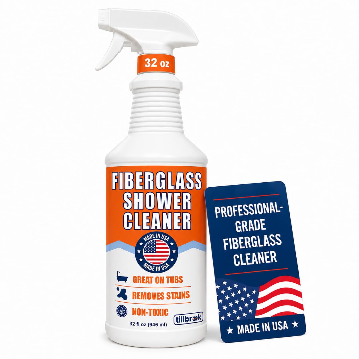 Tillbrook Fiberglass Shower Cleaner