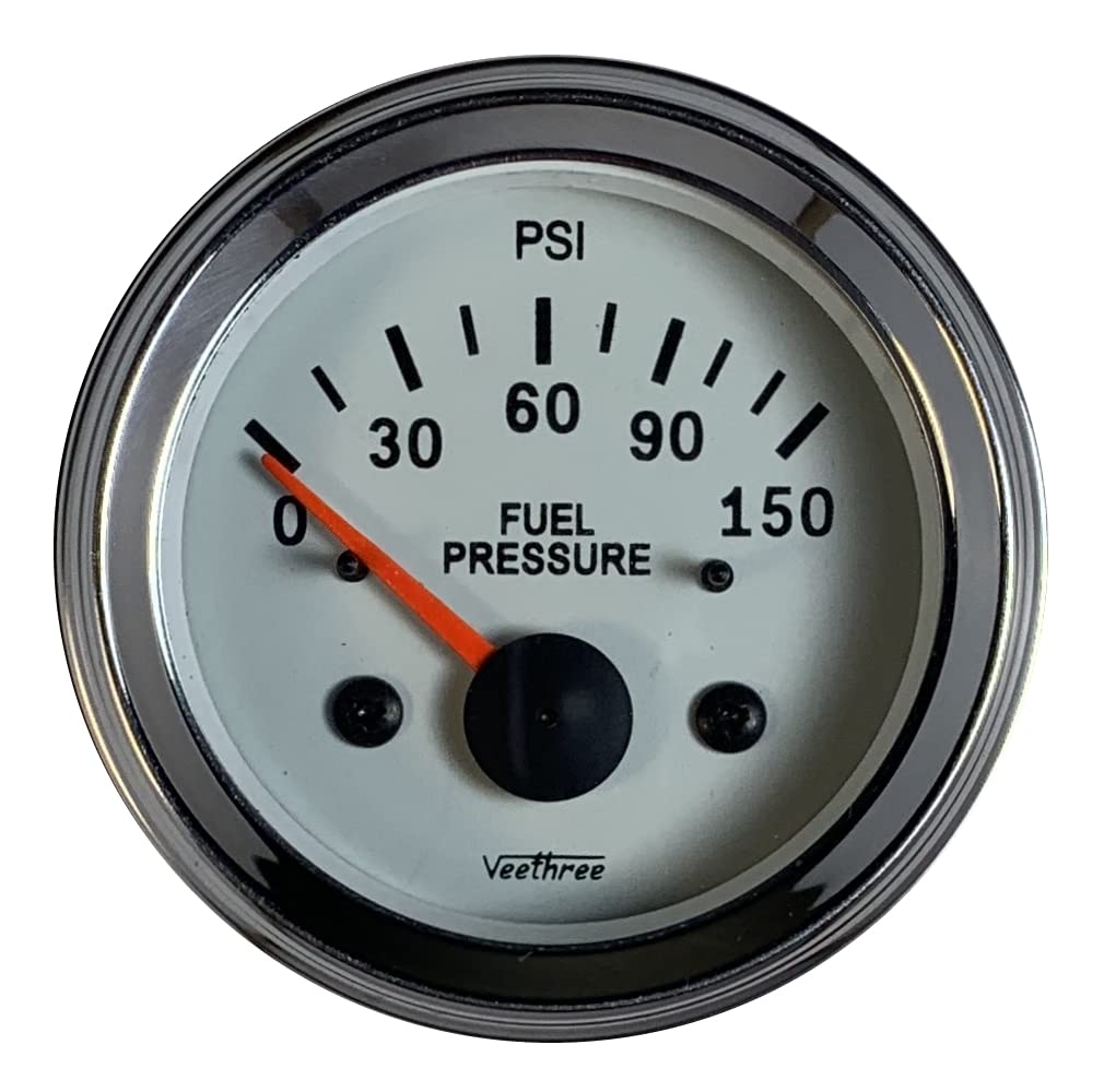 Fuel Pressure Gauge (0-150PSI) - Electrical (C/W) with Pressure Sender