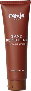 RAMLA Sand-Repellent Moisturizer – Lightweight, Non-Greasy Formula That Repels Sand – Hydrating Body Lotion for Beach Days – As Seen on Shark Tank (5.1oz, Coconut Crush)