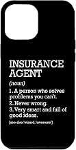 iPhone 15 Pro Max Funny Insurance Agent Job Definition Personalized Case