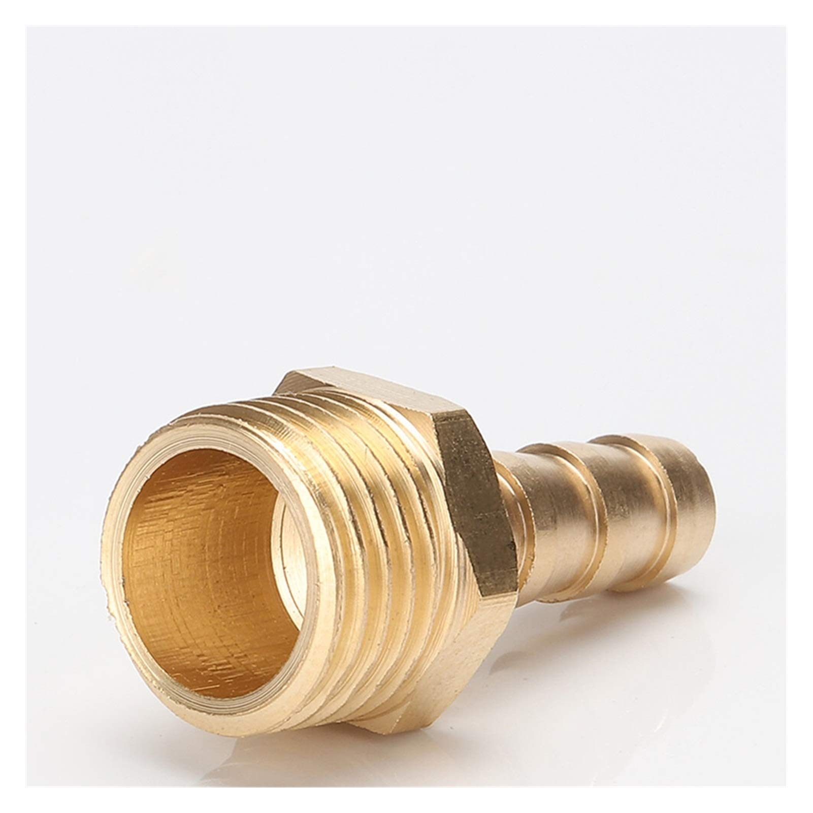 Mdingbao-Raccordo Tubo Ottone Taglia Del Tubo Flessibile 6/8/10/12 / 14/16/110 / 12/14 / 16/19 / 25mm Adatto Per Tubi In Ottone 1/8 "1/4" 3/8 "1/2" 1 "Adattatore Di Rame Con Connettore Maschile BSP BS - Foto 10