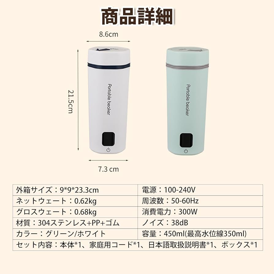 Amazon | MACOLAUDER 電気ケトル 45℃～100℃の6階段の温度 お湯が沸かせ