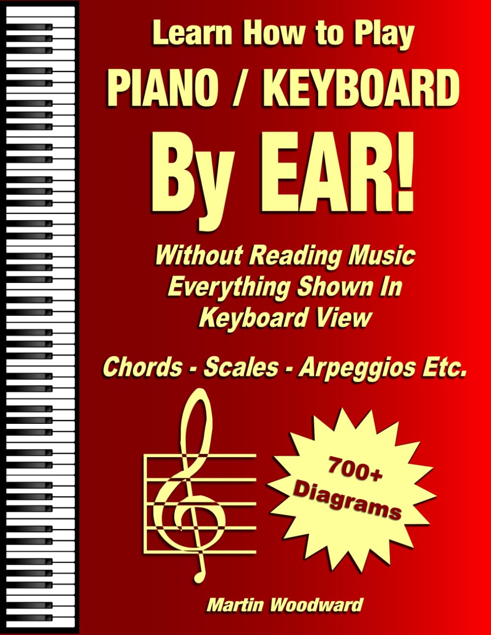 Learn How to Play Piano / Keyboard BY EAR! Without Reading Music - Everything Shown in Keyboard View: Chords - Scales - Arpeggios Etc.