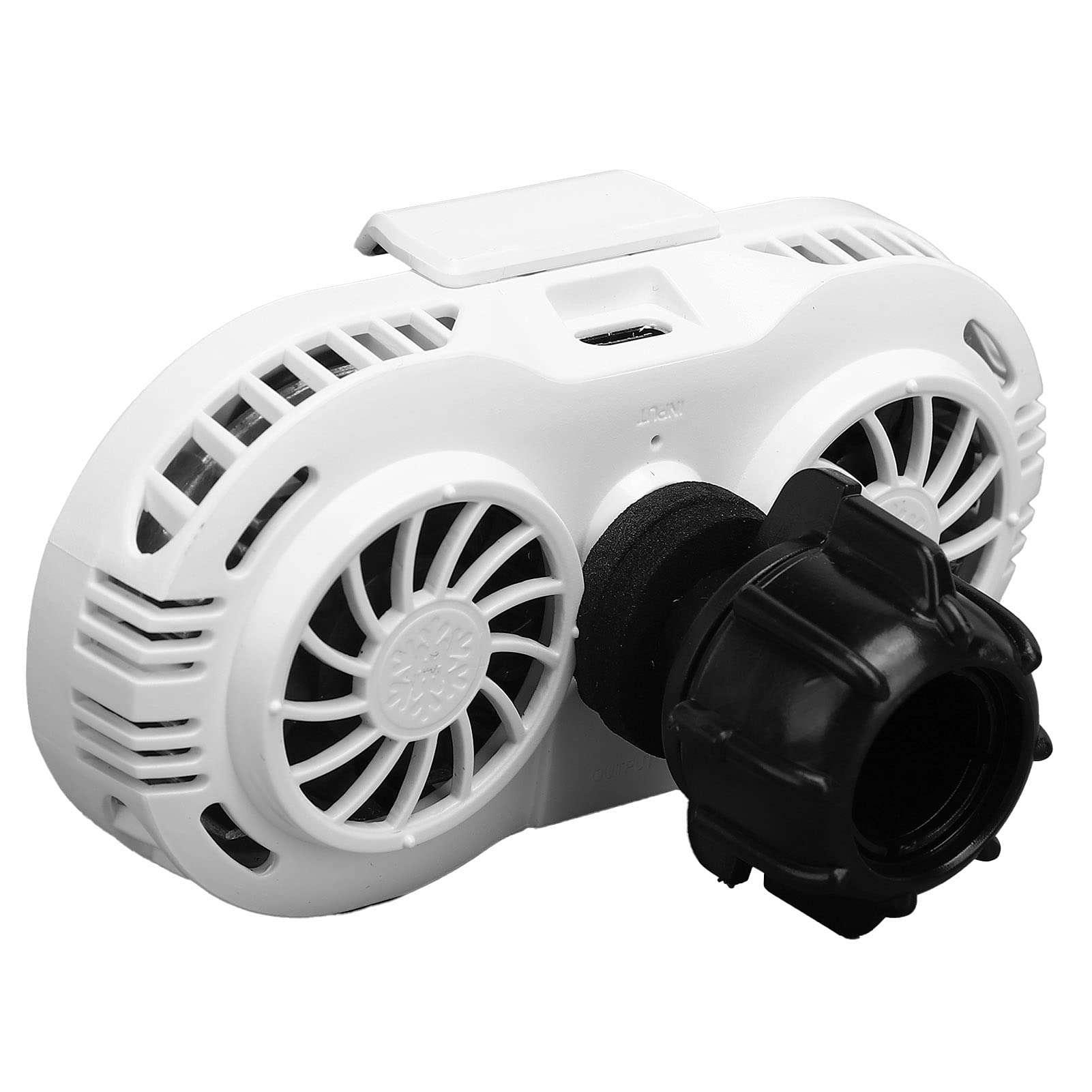 Enfriador de teléfono móvil, enfriador de semiconductor de teléfono, disipador de calor portátil para juegos, para teléfonos de 4.5 a 7 pulgadas(blanco)