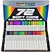 Platinum Soft Core Colored Pencils with Tin Case, Pack of 72