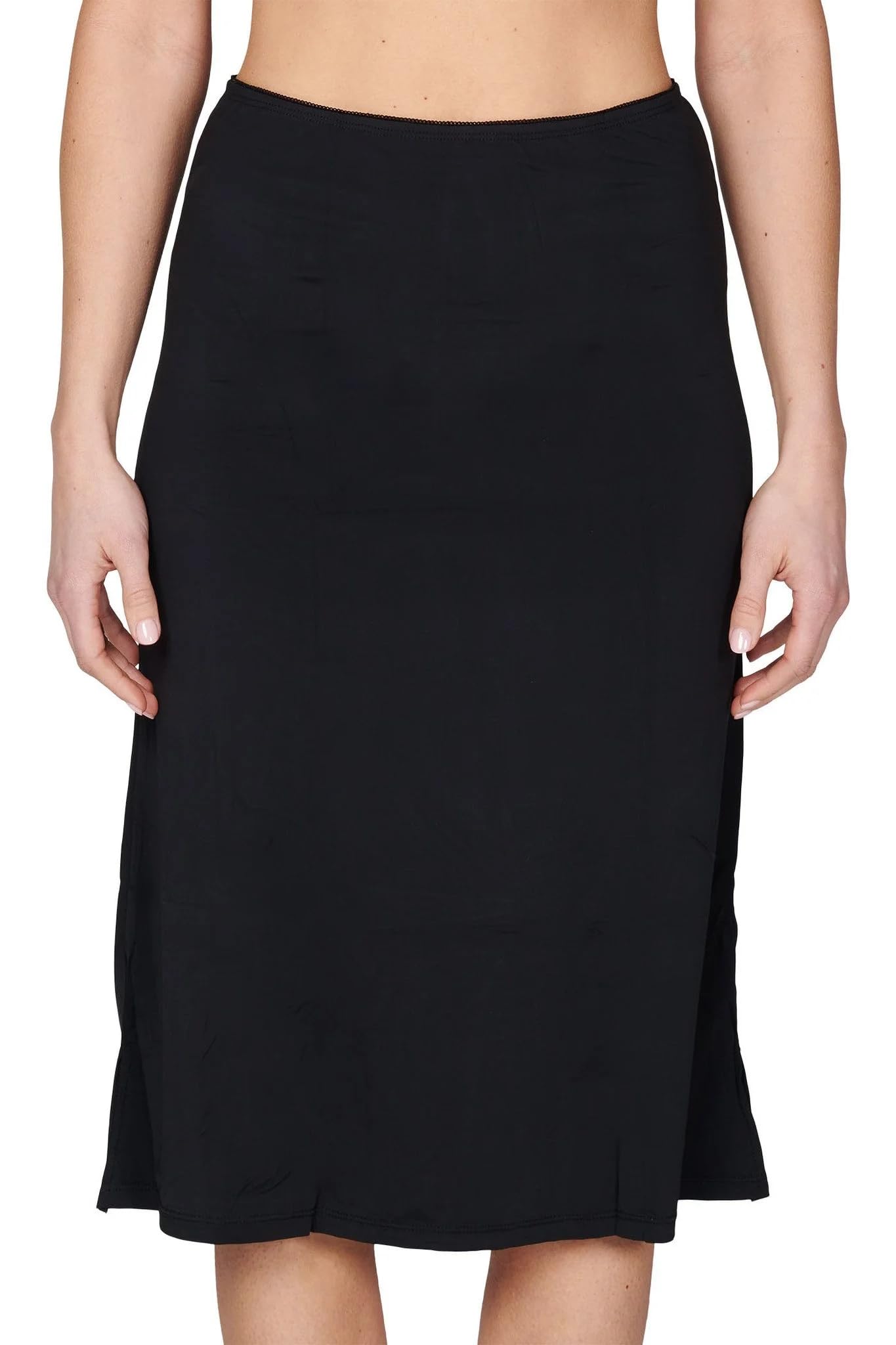 BestSale247 Sottogonna da donna – corta circa 50 cm o lunga circa 70 cm – Sottogonna elegante invisibile
