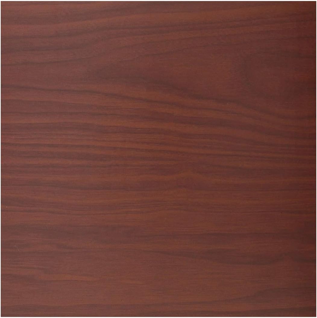 Wood Grain Contact Paper Film Countertops Vinyl Wallpaper Sticker Peel and Stick Self-Adhesive Wrap Authentic Red Sandalwood Look, Durable,Waterproof for Kitchen Home and Office (24'' x 196.8'')