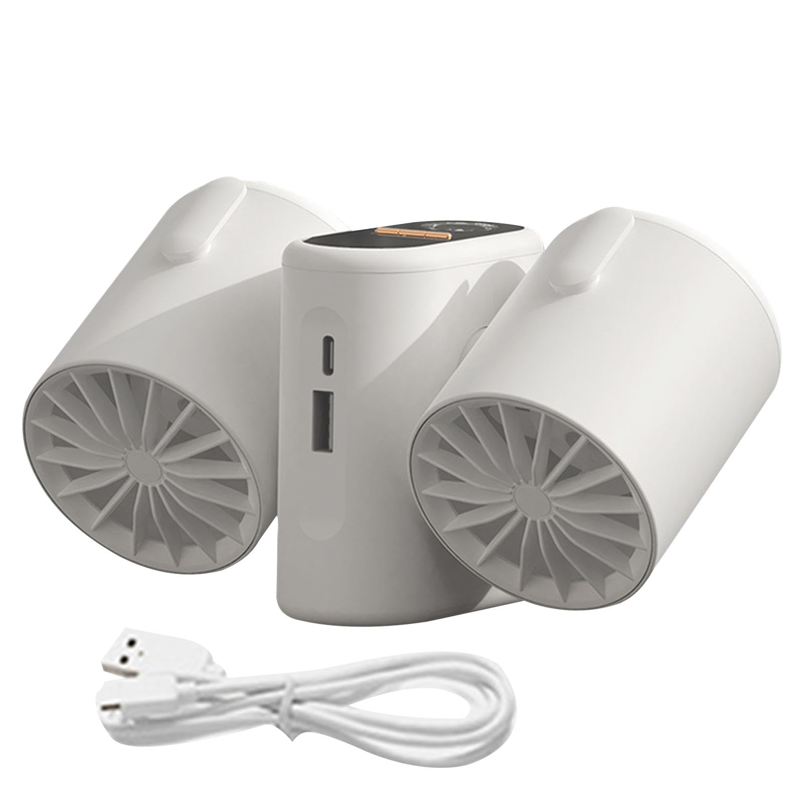 Doppio ventilatore portatile a morsetto, ventilatore portatile a morsetto