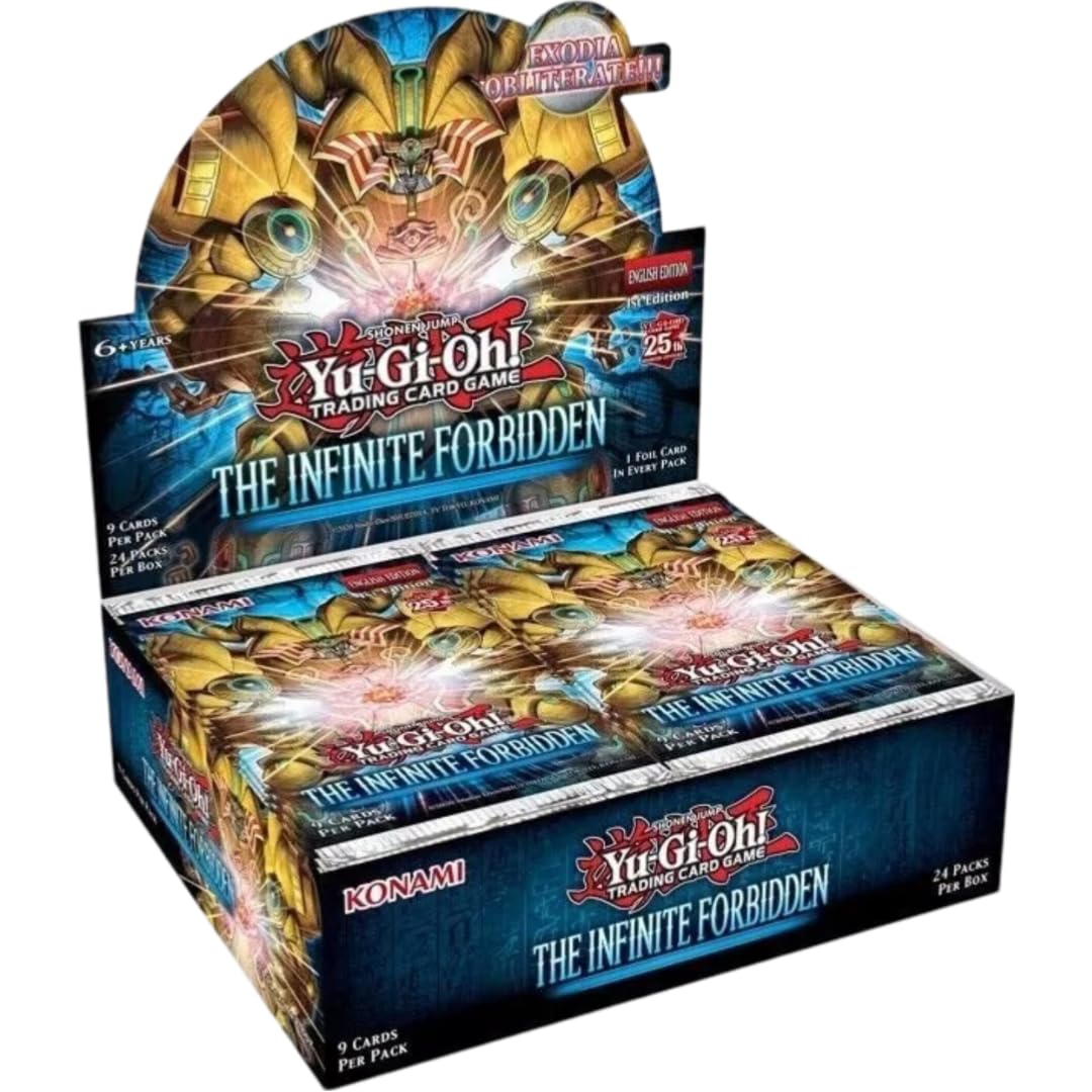 遊戯王　INFINITE FORBIDDEN ４ＢＯＸ 遊戯王OCGデュエルモンスターズINFINITE FORBIDDEN 24年4月27日（土
