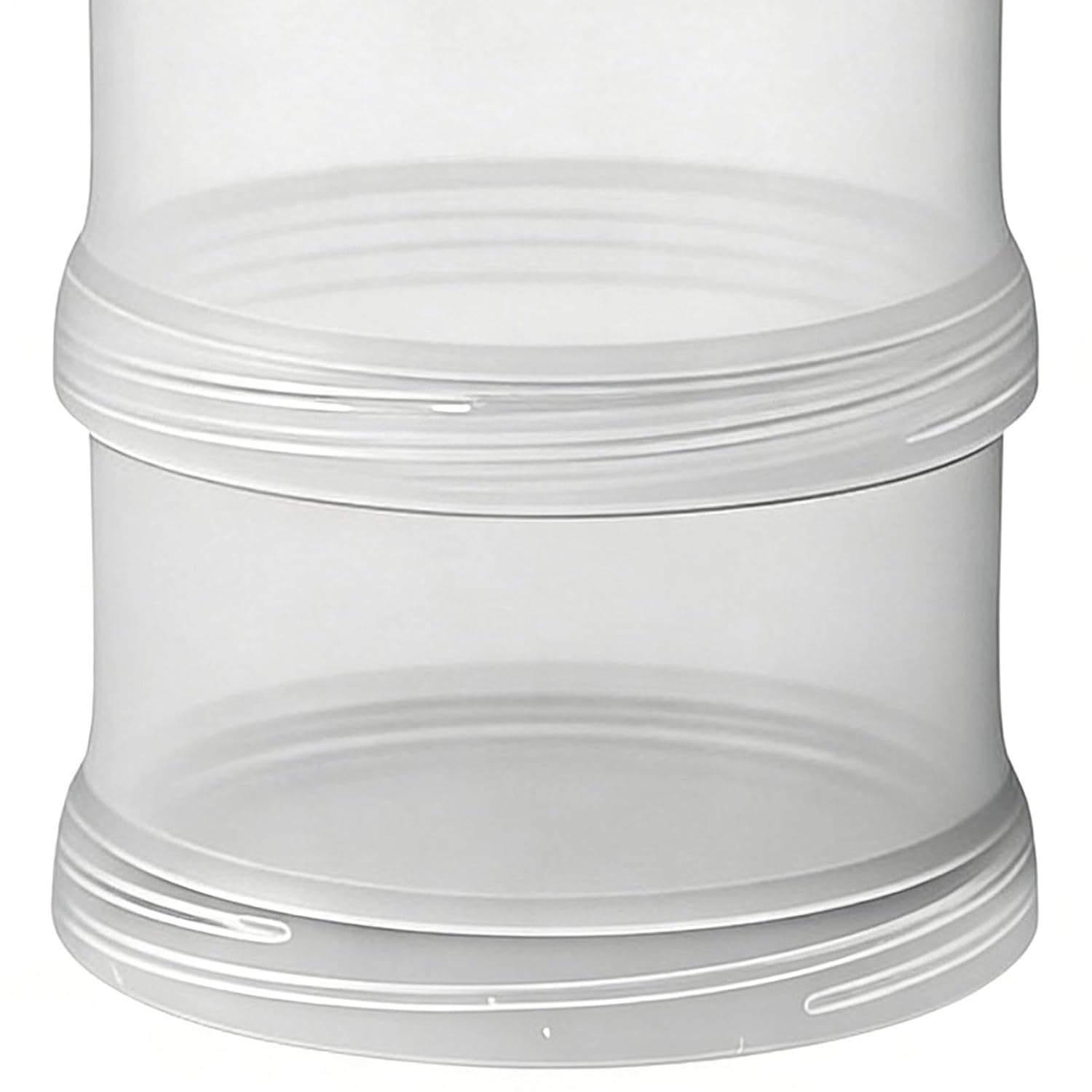 Powder Milk Container 4-Layer Stackable Airtight Leak-Proof | Snack Container Formula Dispenser to Go for Home Outdoor Traveling Vacation Trip Car On-the-Go