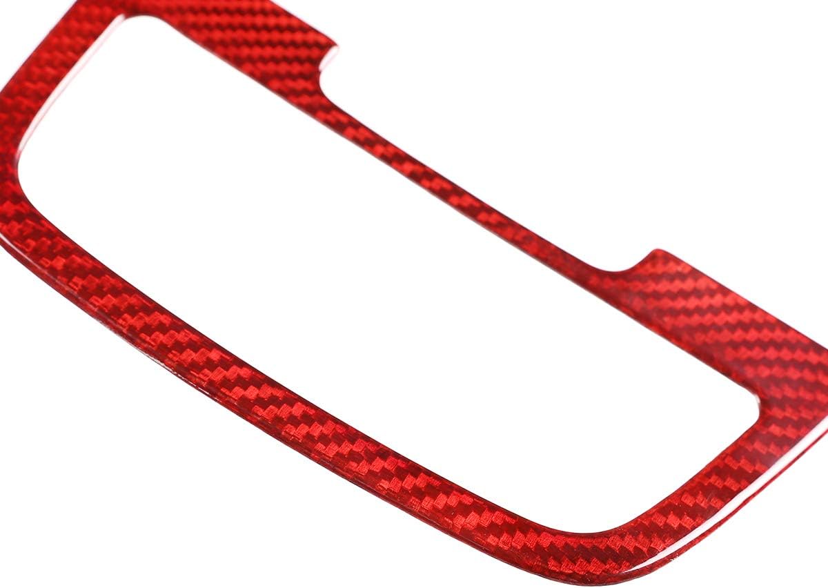 YIWANG 100% Real Carbon Fiber Car Ashtray Panel Cover Trim Accessories for Porsche Cayenne 2018-2020