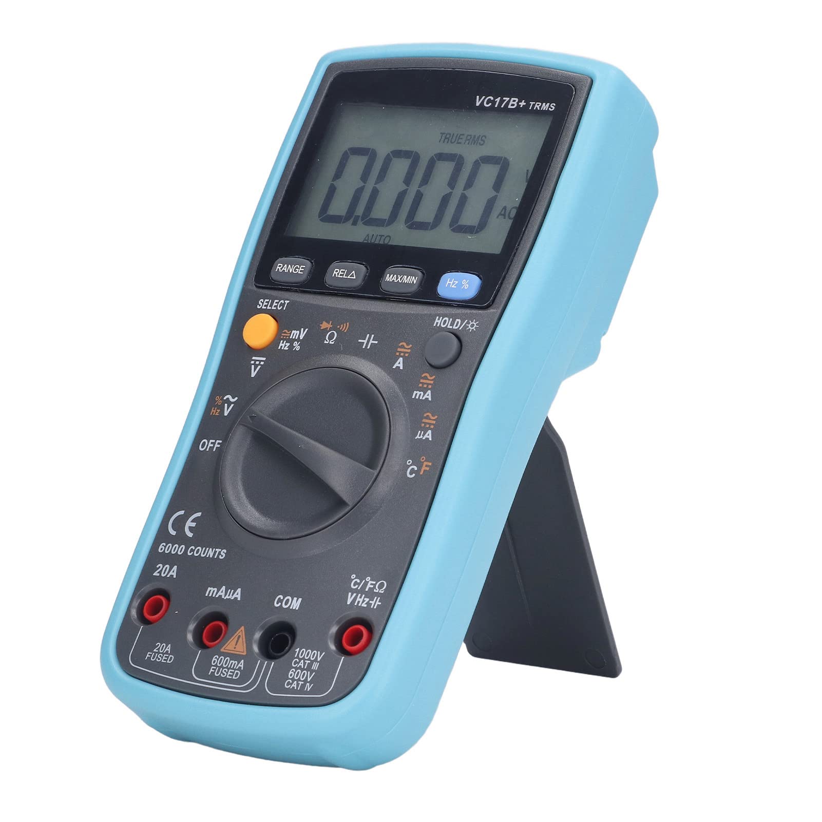 Hyuduo LCD Multimètre à Gamme Automatique, Testeur de Tension capacité