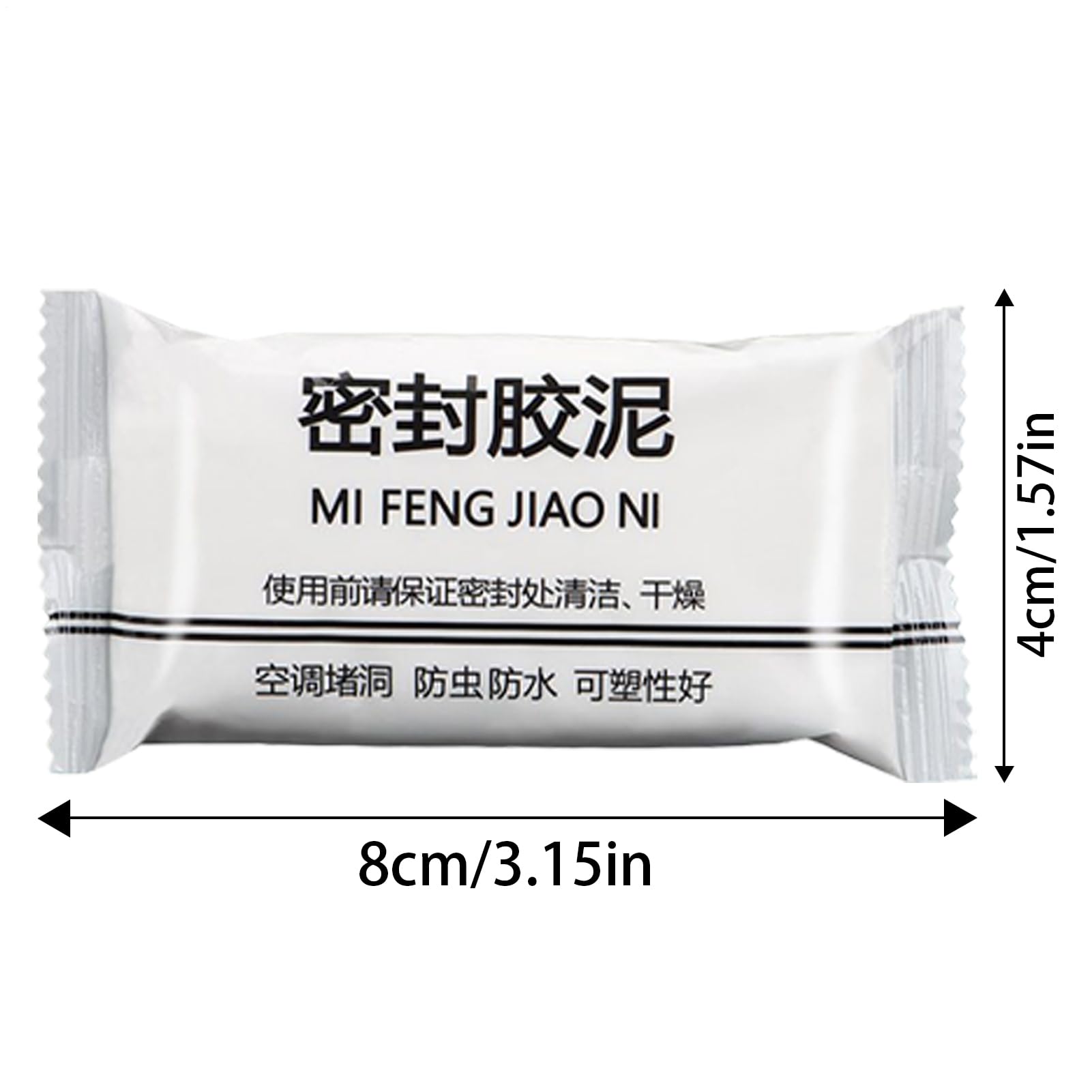 Sealant Clay - Waterproof Sealant | Repair Sealing Clay | Moldable Leak Stopper Putty | Crack Filler Adhesive | Multi-Purpose Waterproofing Repair Compound For Home Air Conditioning Vent Wall