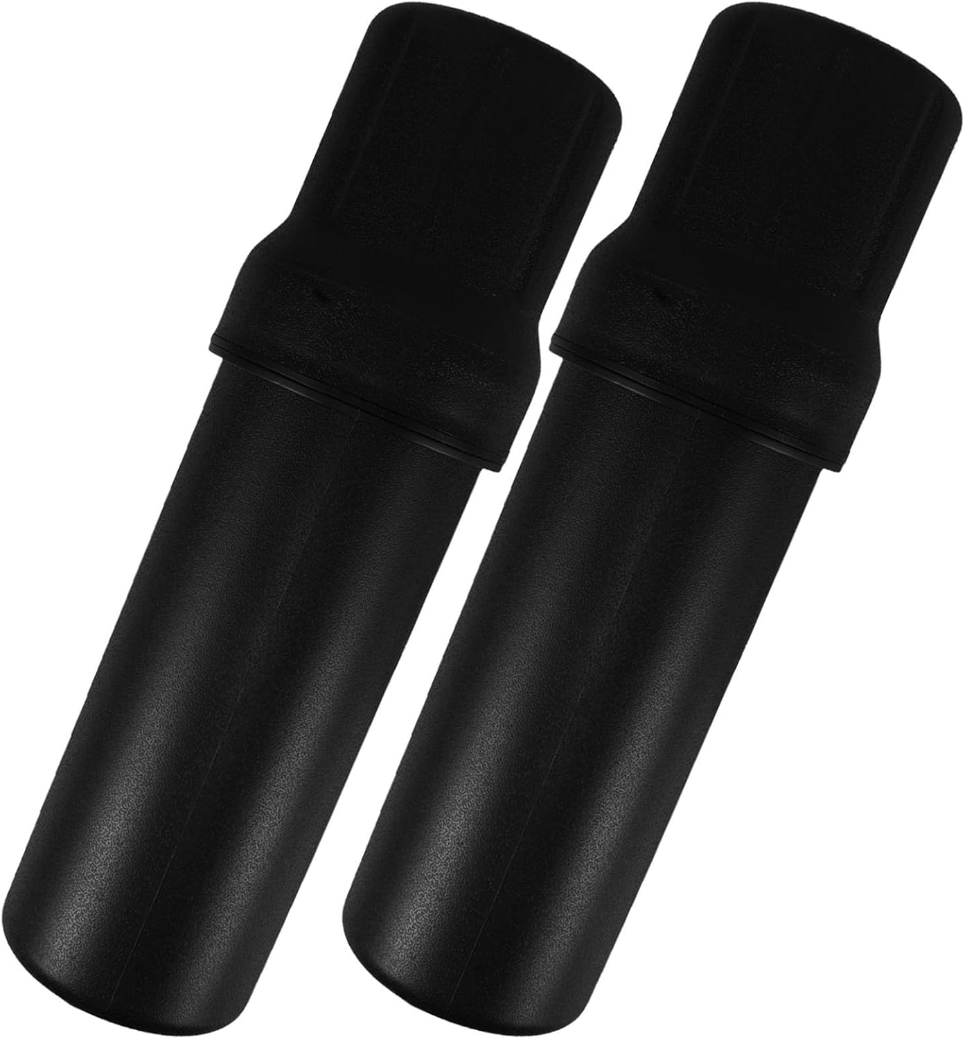 Zerodeko Motorcycle Tool Storage Tube 2pcs Waterproof Spare Parts Canister Wide 84mm Off-road Dirt Bike Glove Holder Compatible with Trailer Registration