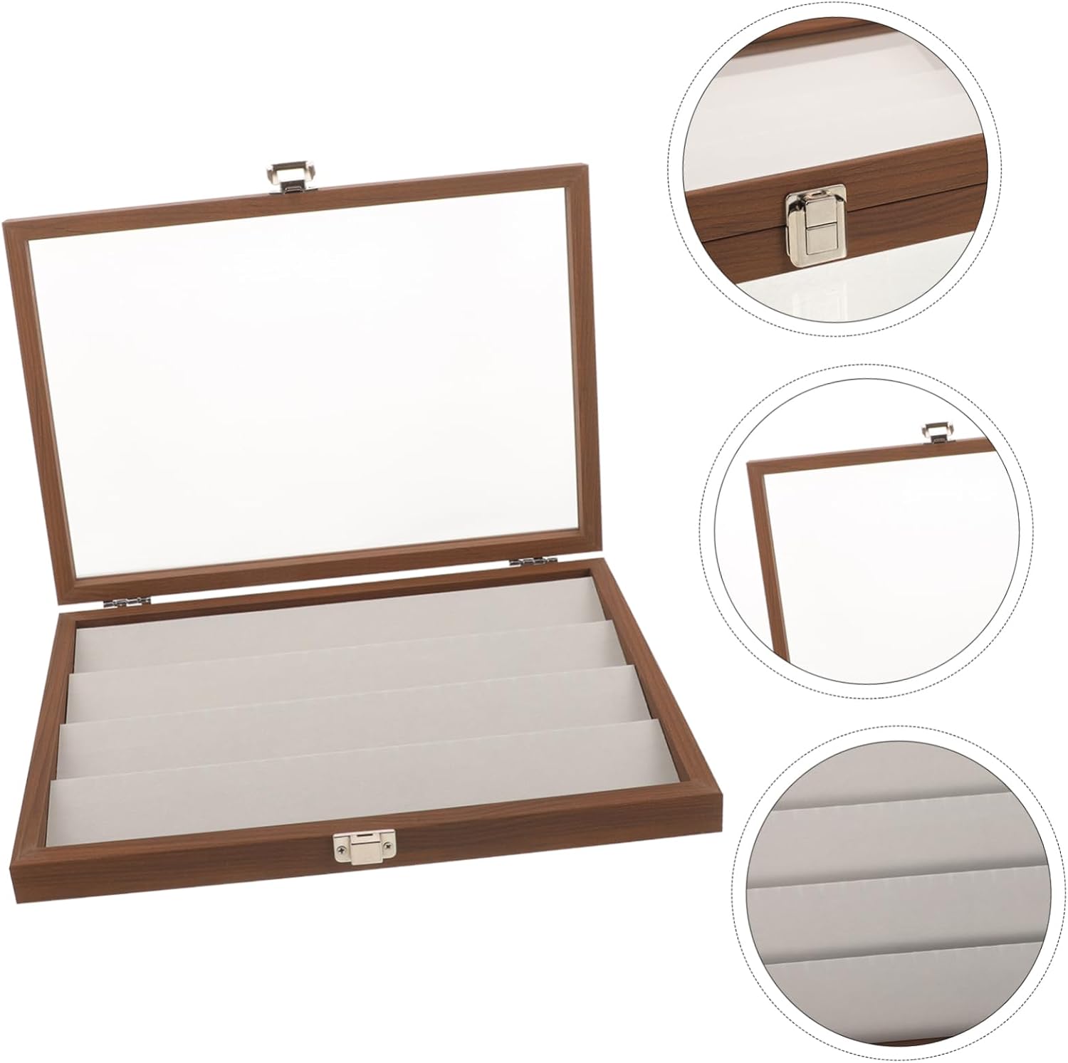 Elegant Jewelry Box Ring Earring Storage Organizer Ring Case for Girls