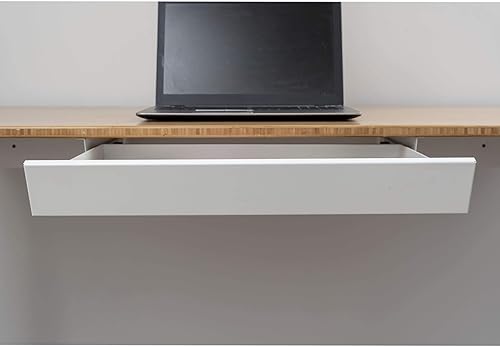 Miniatura 9 de Stand Up Desk Store cajón deslizante para colocar debajo del escritorio, espacio de almacenamiento y organización para escritorios de pie